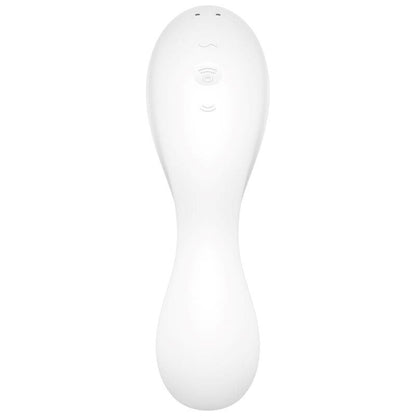 Curvy Trinity 5 con APP Satisfyer Connect Blanco