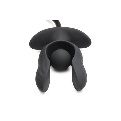 Dark Pearl Plug Anal con Inflado y Vibracion con Control Remoto
