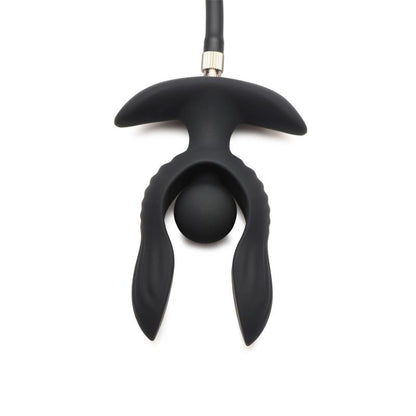 Dark Pearl Plug Anal con Inflado y Vibracion con Control Remoto