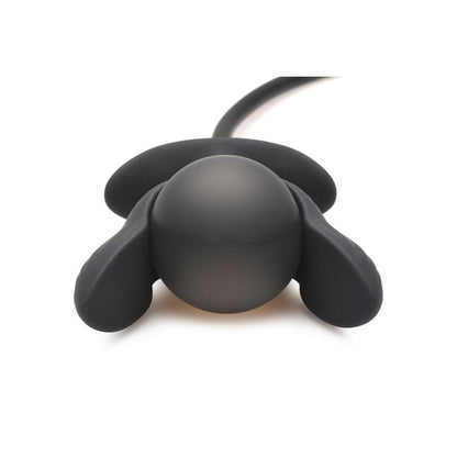 Dark Pearl Plug Anal con Inflado y Vibracion con Control Remoto