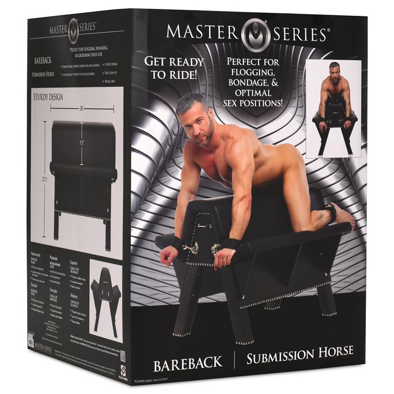 Bareback Submission Horse Banco Potro del Sexo