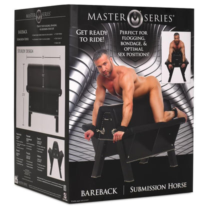 Bareback Submission Horse Banco Potro del Sexo
