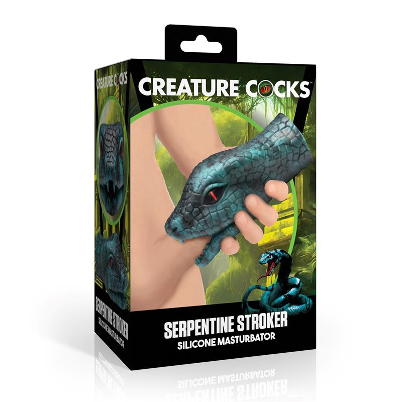 Serpentine Masturbador Serpiente Silicona