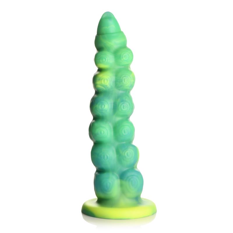 Squirmer Dildo con Thrusting y Vibracion Control Remoto Silicona