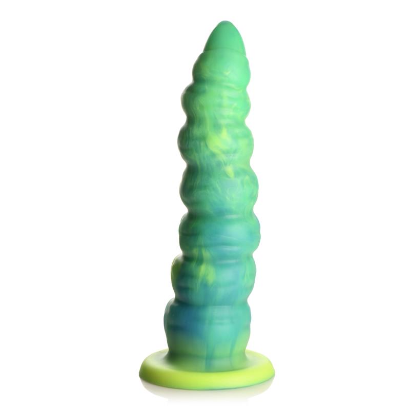 Squirmer Dildo con Thrusting y Vibracion Control Remoto Silicona