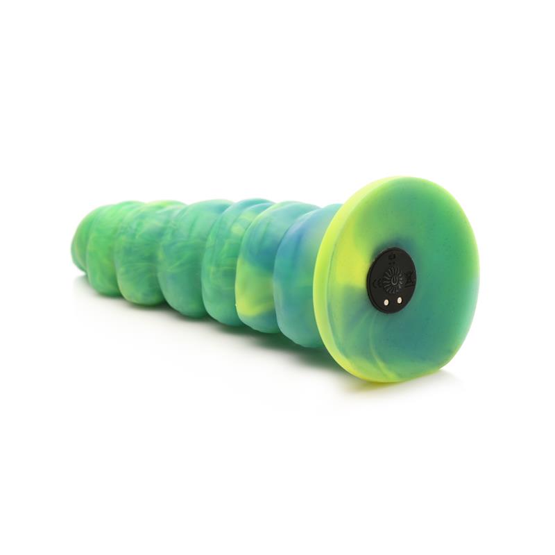 Squirmer Dildo con Thrusting y Vibracion Control Remoto Silicona