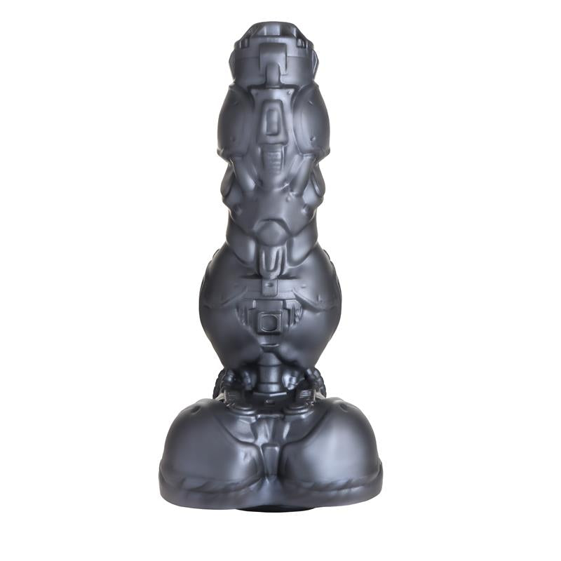 Cyborg Cock Dildo Metal con Thrusting y Vibracion