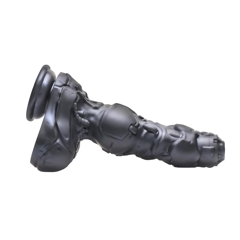 Cyborg Cock Dildo Metal con Thrusting y Vibracion