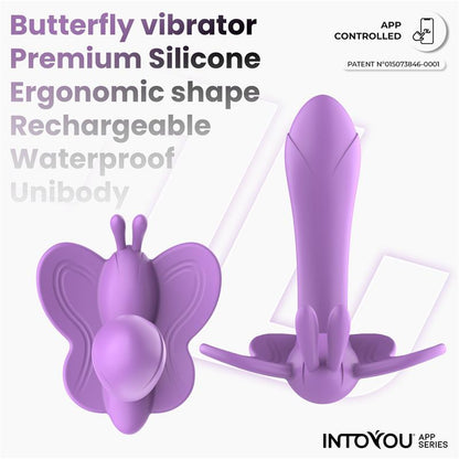 Wingy Estimulador Mariposa con APP Lavanda