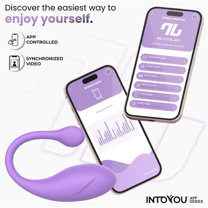 Bulby Huevo Vibrador con APP Lavanda