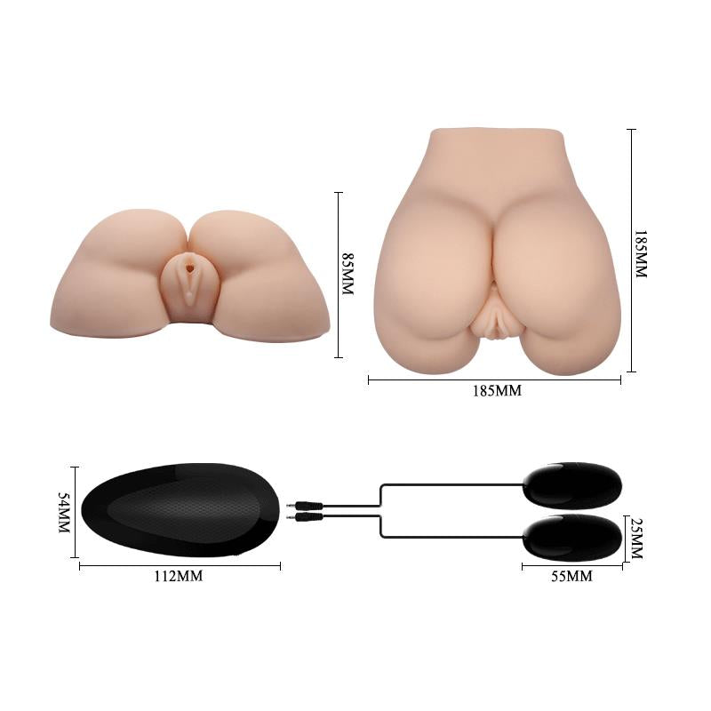 Masturbador Vagina y Ano con Vibracion