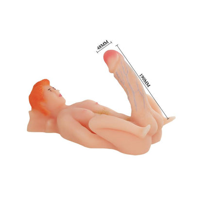 Masturabdor con Pene Realista Vibracion y Rotacion
