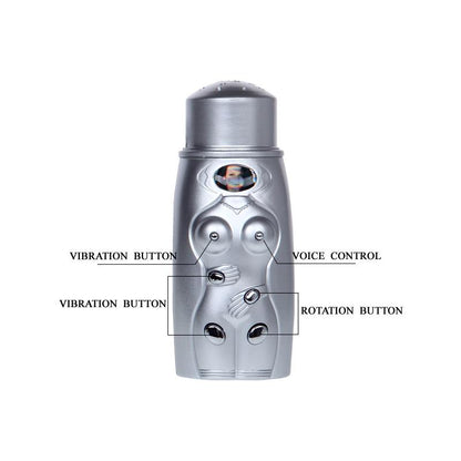 Masturabdor con Pene Realista Vibracion y Rotacion