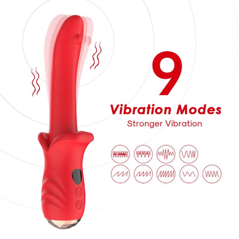 Vibrador Punto G con Pantalla Digital