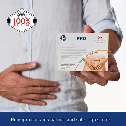 Hemapro Pastillas para las Hemorroides 60 Comprimidos