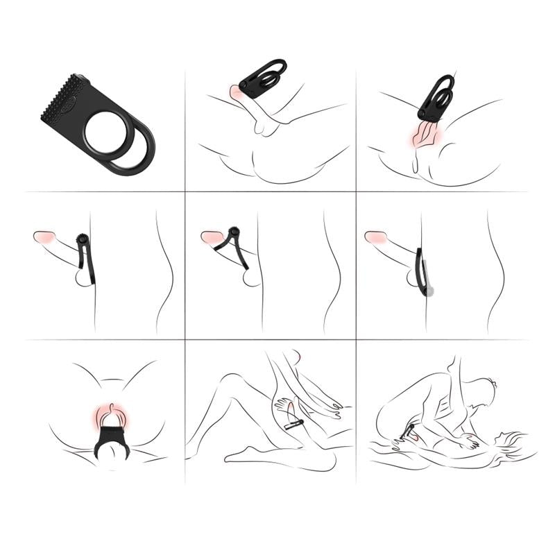 Anillo para el Pene con Vibracion