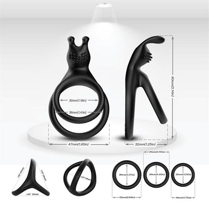 Set de Anillos para el Pene