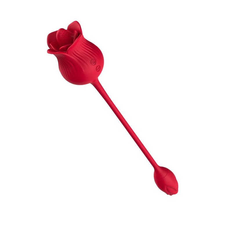 Rosa con Licking y Huevo Vibrador USB