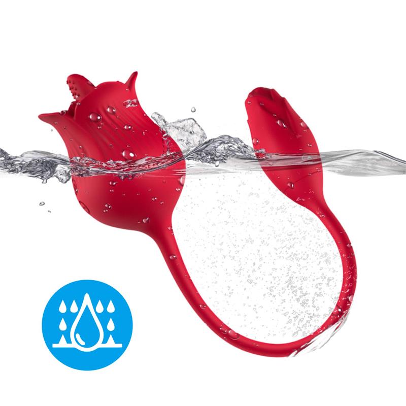 Rosa con Licking y Huevo Vibrador USB