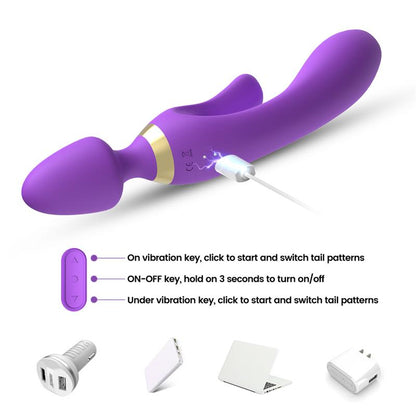 Masajeador y Vibrador Purpura