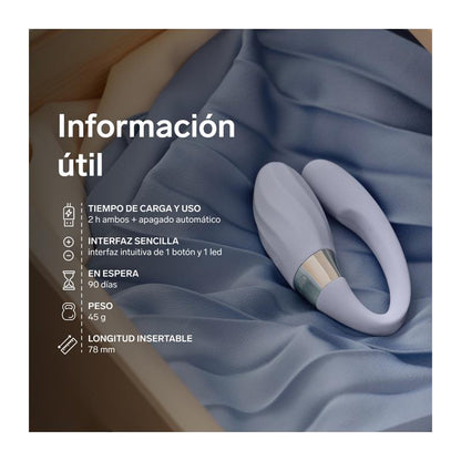 Juguete para Parejas Tiani Twist APP Lavanda