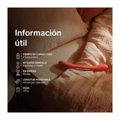 Juguete para Parejas Boomerang Purpura