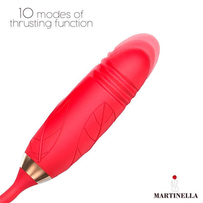 Rosa con Succion con huevo con Thrusting USB