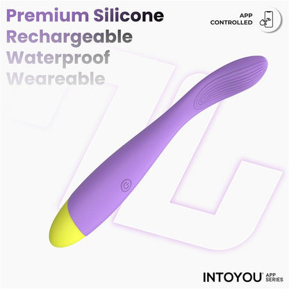 Neya Vibrador Punto G con APP Purpura