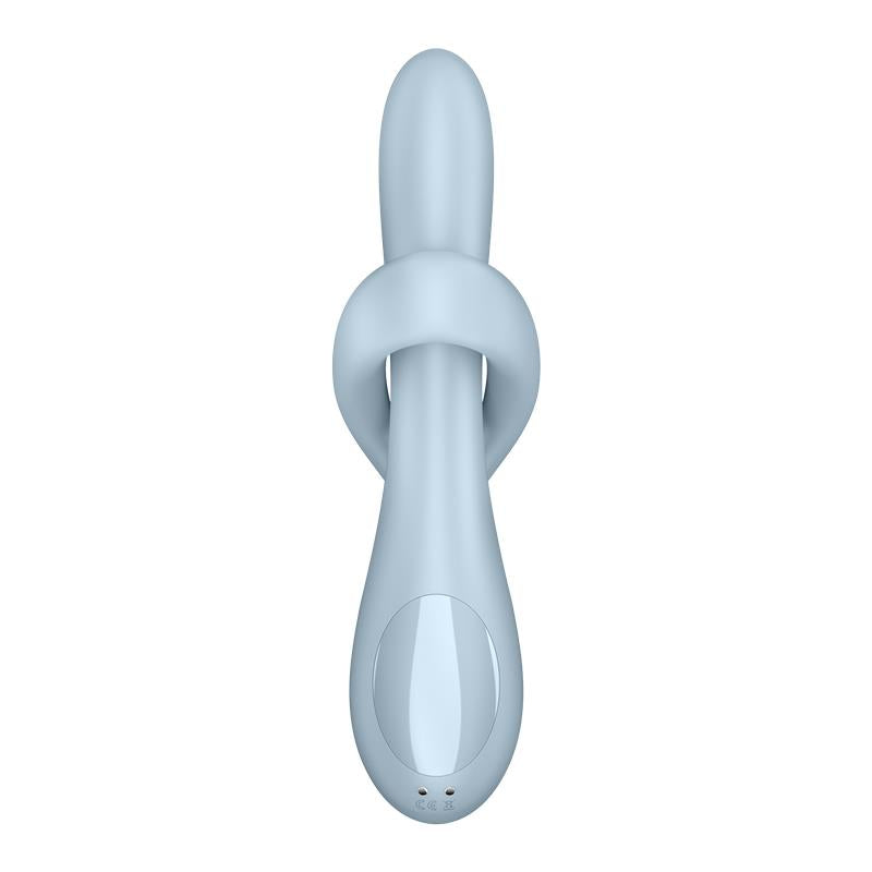 Heat Flex 4 Vibrador con Rotador y Calor Azul