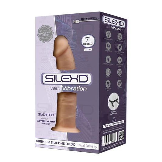 Dildo SilexPan 10 Funciones de Vibracion Model 2 7 Natural